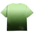 thumbnail image 4 of kpoplk Mens Crew Neck Short Sleeve Tee Solid Plain Cotton T Shirt Big and Tall(Green,4XL), 4 of 5