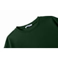 thumbnail image 3 of Arshiner Boys Sweatshirts Long Sleeve Crewneck Pullover Shirt Kids Fashion Fall Winter Sweater Size 6-14 Years Bright Green 120, 3 of 7