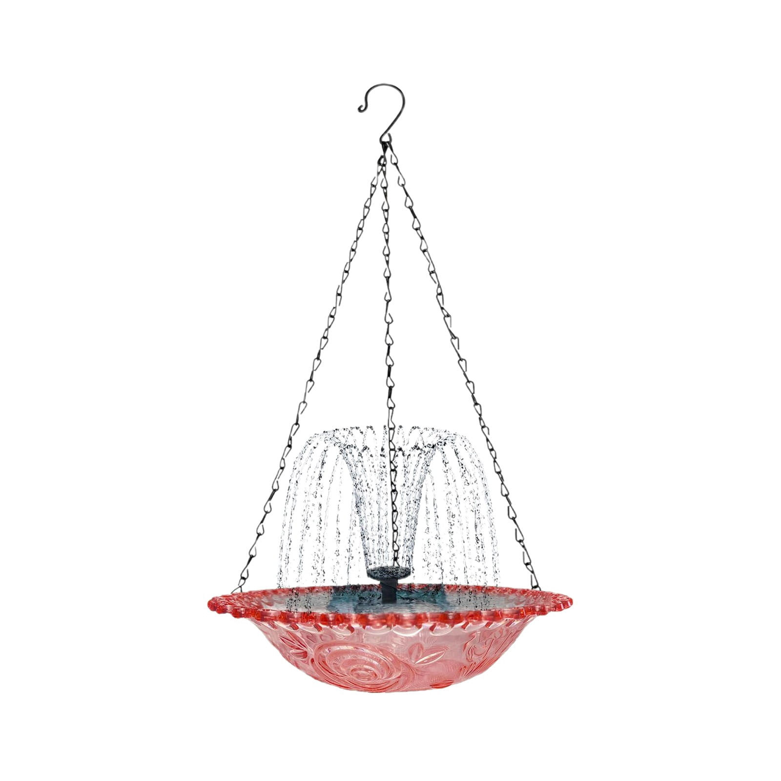 DGQPLPD Hummingbird Feeder and Bird Bath for Outdoors 2-in-1 for Small Birds - Hummingbird Bath Fountain