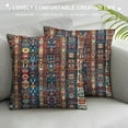 thumbnail image 3 of JEUXUS  Turkish Carpet Rectangle Pillow Cases Vintage Persian Oriental Waist Lumber Cushion Cover Oblong Rectangle Pillowcase for Men Women Home Decoration Bedroom, 3 of 5