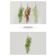 thumbnail image 4 of Artificial Hanging Ferns Fake Greenery Plants, UV Resistant Faux Fern Vines For Indoor Outdoor Wall, Wedding, Party Decor, Green, 4 of 9