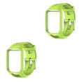 thumbnail image 1 of relayinert Silicone Wristband Strap For 2 3 Runner 2 3 Spark 3 GPS Watch lemon 2Set, 1 of 6