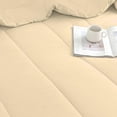 thumbnail image 6 of D.N.G. BEDDINGS 1 Piece Luxury Thicker Pattern Comforter, Premium Super Soft, 800 Thread Count, 100% Egyptian Cotton, Twin/Twin XL Size Ivory Solid Color, 6 of 6