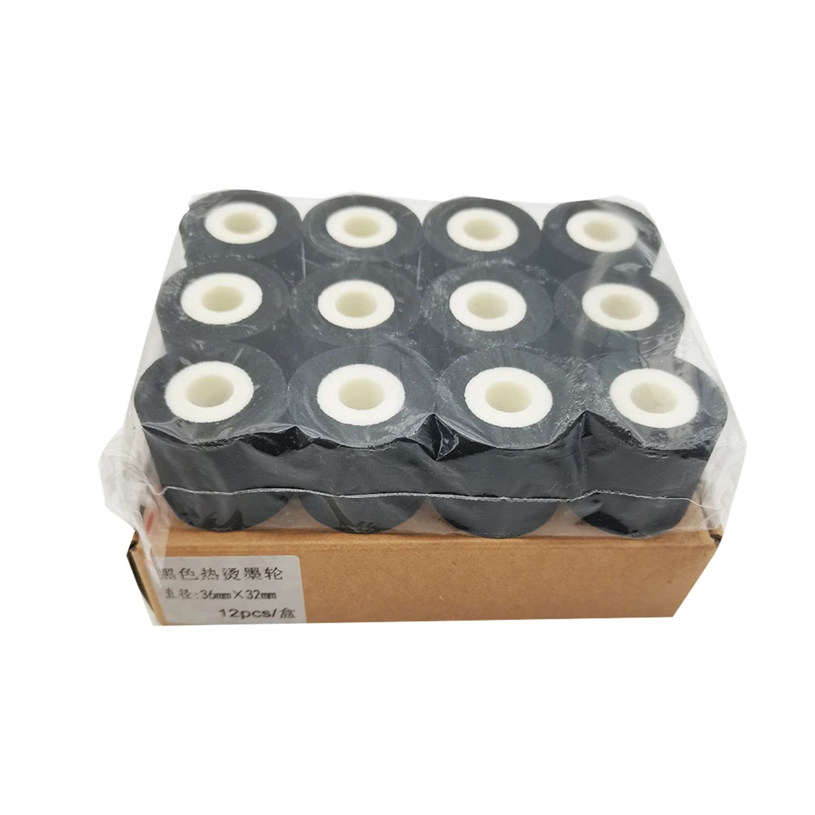 Black 36x16mm 36x32mm 36x36mm 36x40mm 36x35mm 40x40mm Hot Stamp Coder Ink Roll For 380 Coding Sealing Machine ,High-Quality Tools
