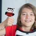 thumbnail image 2 of marionetas de dedo de peluche suave para bebés de 0 a 1 año Juguete educativo masticable para el desarrollo sensorial y la dentición, 2 of 7