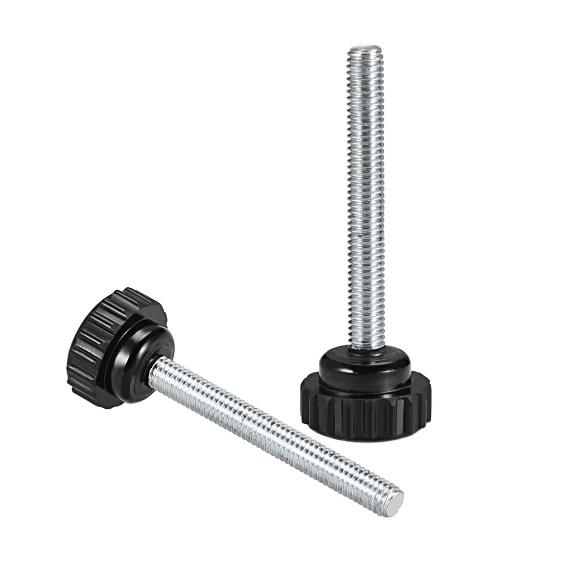 Unique Bargains Knurled Clamping Knobs Male Thread Thumb Screw Round Head M6 x 50mm