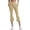 Beige, variant on FYEGRE Capri Pants for Women Stretch Yoga Dress Pants with Pockets Ruffle Bell Bottom Athletic Work Leggings Sky Blue S