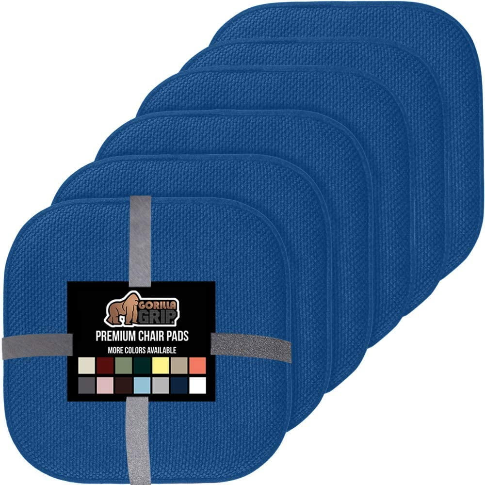 Memory Foam Chair Cushions, Slip Resistant, Thick and Comfortable Seat Cushion Pads, Durable