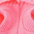 thumbnail image 4 of TELOLY Dog Clothes,High Collar Design Dog Sweaters,Fashionable Design Neck Warmth Dog Sweatshirt,White,Xs, 4 of 4