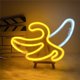 thumbnail image 2 of Banana Neon Light LED Wall Neon Sign for Home Decor Battery and USB Operated Neon Night Light Neon Light Sign for Kids Bedroom Christmas Party Wedding, 2 of 5