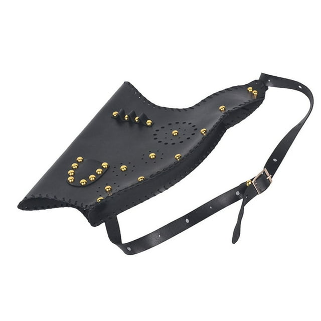 Arrow Bag Metal Rivets Archery Quiver Exquisite Workmanship Arrow Storage Bag Portable Shooting Pouch Slim Leather Arrow Holder for Outdoor Sport
