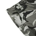 thumbnail image 4 of Youthup Men's Relaxed Fit Camo Cargo Work Shorts, Utility Shorts with 6 Pockets, No Elastic, Zip Fly & Wrinkle-Free for Summer Outdoor, 4 of 16