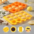 thumbnail image 3 of Molde de silicona para hornear Ohola de 12 cavidades para galletas tipo Oreo, 3 of 9