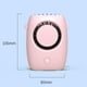 Cheers Pendaison Ventilateur de Cou Résistant à l'Usure Design Compact avec Sling USB Rechargeable Ventilateur de Cou pour Bureau – image 5 sur 7