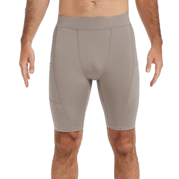 Pantalones cortos de compresión para hombre, prenda interior deportiva, mallas de entrenamiento para correr, tejido elástico de secado rápido para baloncesto/fútbol (M-XXXL)