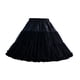 thumbnail image 3 of Enagua de tul para mujer, cintura elástica, hasta la , s de baile de Ballet, interior de crinolina para vestido de novia, Negro Hugo enagua de las mujeres, 3 of 10
