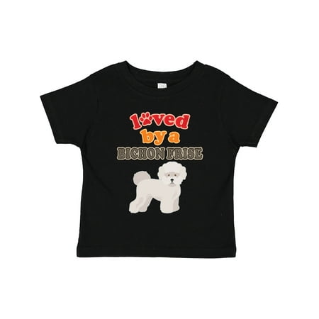 

Inktastic Bichon Frise Gifts Cute Dog Gift Toddler Boy or Toddler Girl T-Shirt