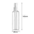 thumbnail image 5 of Fdelink Kitchen Cups Clearance! Disinfectant Spray Bottle 4Pc White Portable Bottle 100Ml Empty Bottle, Bottle Portable Bottle Spray Spray Pot 100Ml Reusable Liquid Empty Bottle 4Pc Cleaning Supplies, 5 of 6