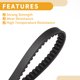 thumbnail image 5 of Correa de transmisión V-Belt para motocicleta Unique Bargains para Suzuki UU125 UU125T-2 UY125T UU UY125., 5 of 7