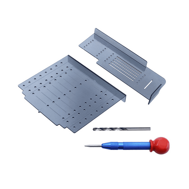 Qtmnekly Kitchen Pulls Installation Jig Drill Mounting Template