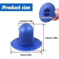 thumbnail image 2 of 4 Pieces Pool Plug Stopper, Replacement Pool Wall Plugs Swimming Pool Filter Pump Strainer Hole Plug Stopper Compatible With Intex And Bestway (blue, 2 of 5