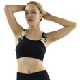 thumbnail image 1 of Private Island Women UPF 50+ Swim Tank Bra Short Top Sports Bras Swimsuit Rash Guard (L, BHBP-RST), 1 of 4