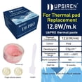 thumbnail image 3 of Thermal Putty U6 PRO For VGA GPU IC Processor Rapid Cooling Thermal Pad Replacement Heat Blocking Putty High Performance 50g, 3 of 5