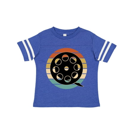 

Inktastic Movie Film Reel Retro Sunset Gift Toddler Boy or Toddler Girl T-Shirt