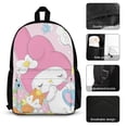 thumbnail image 4 of Kuromi And My Melody 3 Piece Backpack Set With Lunch Box And Pencilcase Casual Bookbag, 4 of 6