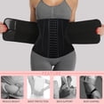 thumbnail image 4 of MANIFIQUE Waist Trainer for Women Shapewear Tummy Control Neoprene Workout 2 Belt With Hook 13 Steel Bones for Postpartum Gym, 4 of 7