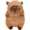 Capybara Orange, variant on Cute Animals Decorative Door Stopper, 2.65lb Soft Durable Fabric Weighted Interior Wall Protector, Anti-Collision Heavy Duty Compact Floor Decor Book Stopper, Orange Capybara