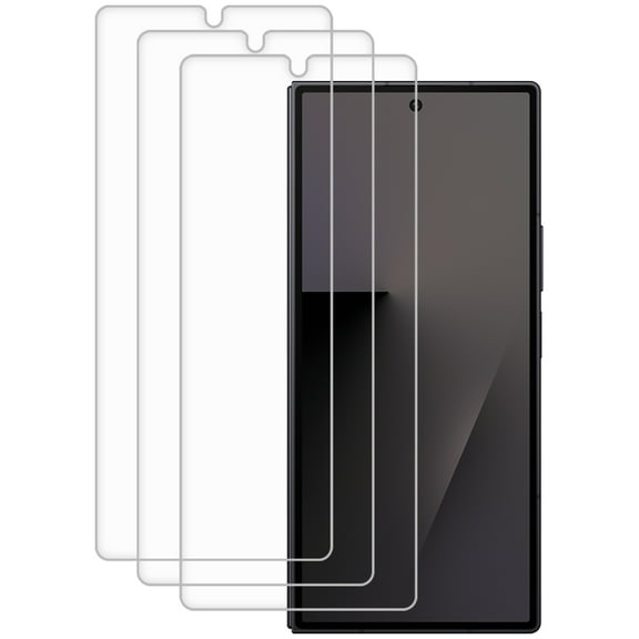 KIQ 3 Pack CLEAR Flexible Hydrogel Film FULL Edge to Edge Cover Screen Protector w/ Fingerprint Unlock Function Compatible with Samsung Galaxy Z Flip 7