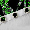 thumbnail image 4 of Manfei Wild Deer Silhouette Black Out Curtains,Jungle Animal Curtains Pack of 2 (42x63 Each),Green Black Bedroom Curtains For Boys Girls,Breathable Home Decor, 4 of 6