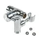 thumbnail image 1 of Desviador de brazo de ducha Macarena metal con soporte de ducha de mano cabezal rociador fijo universal, 1 of 8