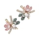 thumbnail image 3 of 1 par Moda Flower Ear Stud Temperamento Pendientes Mujeres Pendiente Oído Decoración, 3 of 6