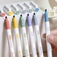 thumbnail image 4 of CoreLiving Pastel Highlighters Set, No Bleed Chisel Tip Cute Highlighters for Bible Journaling & Study, Assorted Pastel Colors, Fast Dry for Thin Paper, Office & Planner Supplies, 6 Pack, 4 of 8