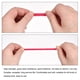 thumbnail image 3 of Plano Elástico Banda para Coser 1/8"(3mm)x109 Yardas Claro Roja Trenzado Estiramiento Correa Cordón Rollo para Pelucas Artesanías Bricolaje, 3 of 5