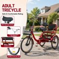 thumbnail image 4 of Akaber Adult Tricycle, 20 Inch 3-Wheel Bikes, Low Step-Through Trike for Adults with Seat, Front and Rear Baskets for Women, Seniors, Men, Easy Assembly Video Guide, 4 of 8