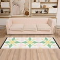 thumbnail image 2 of Yayeee Runner Rug for Bedroom 2'x6' Machine Washable Hallway Non Slip Mat, Retro Yellow Stars, 2 of 8