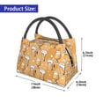 thumbnail image 2 of Balery Beer In Glasses Bolsa de Aislamiento Portátil – Bolsa de Almuerzo con Forro de Aluminio Mejorado, Funda Impermeable y Fácil de Limpiar para Picnic y Caja de Almuerzo, 2 of 6