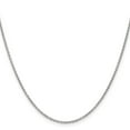 thumbnail image 2 of Primal Gold 14 Karat White Gold 1.4mm Cable Chain, 2 of 4