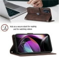 thumbnail image 3 of Case for Motorola MOTO G 5G 2022 Magnetic Leather Wallet Flip Cover Card Holder, 3 of 5