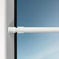 thumbnail image 2 of Adjustable Tension Rod 16-23 Inches - No Tools Needed - Perfect for Lightweight Voile Curtains, Rubber Tips for Secure Fit - Easy Installation for Home Use - White, Sold by 1, 2 of 5