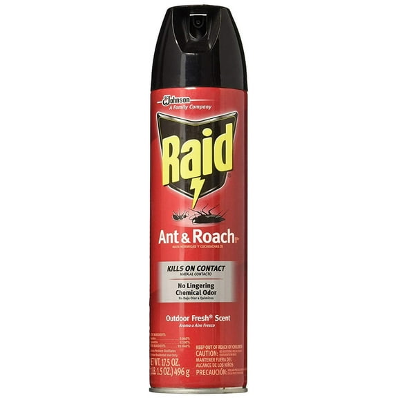 S C Johnson & Son Ant and Roach Killer, 17.5oz Aerosol 660574EA