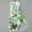 Green, variant on asdoklhq Womens Sweater Dress Women's Summer Printed Fashion Three-quarter Sleeve Turndown Collar Dress Purple L