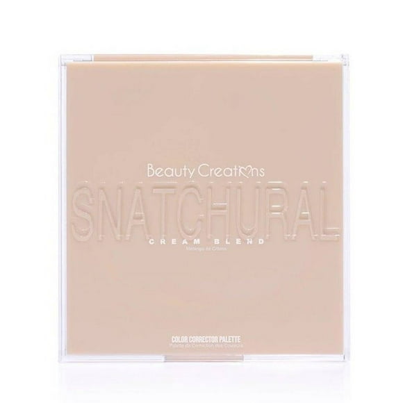 Paleta correctora de contornos Beauty Creations Snatchtural camo fórmula cremosa de 15g