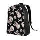 thumbnail image 2 of Balery black white Skull bone Mochila - Mochila Estilosa y Duradera para Laptop de 15 Pulgadas con Tela Oxford Impermeable, 2 of 8
