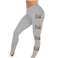 thumbnail image 5 of Iyufng Christmas Leggings for Women Plus,Fashion Casual Christmas Printed Yoga Leggings Graphic Tight Leggings High Waist, 5 of 5