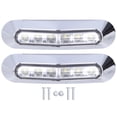 thumbnail image 1 of 10-30V 6LED Side Tail Light Bright Indicator Lamp IP68 Protection for Cars Trucks Trailers RVsWhite, 1 of 5