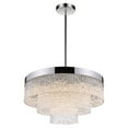 thumbnail image 1 of CWI Lighting Carlotta Lustre 12 Lumières avec Finition Chromée, 1 of 2